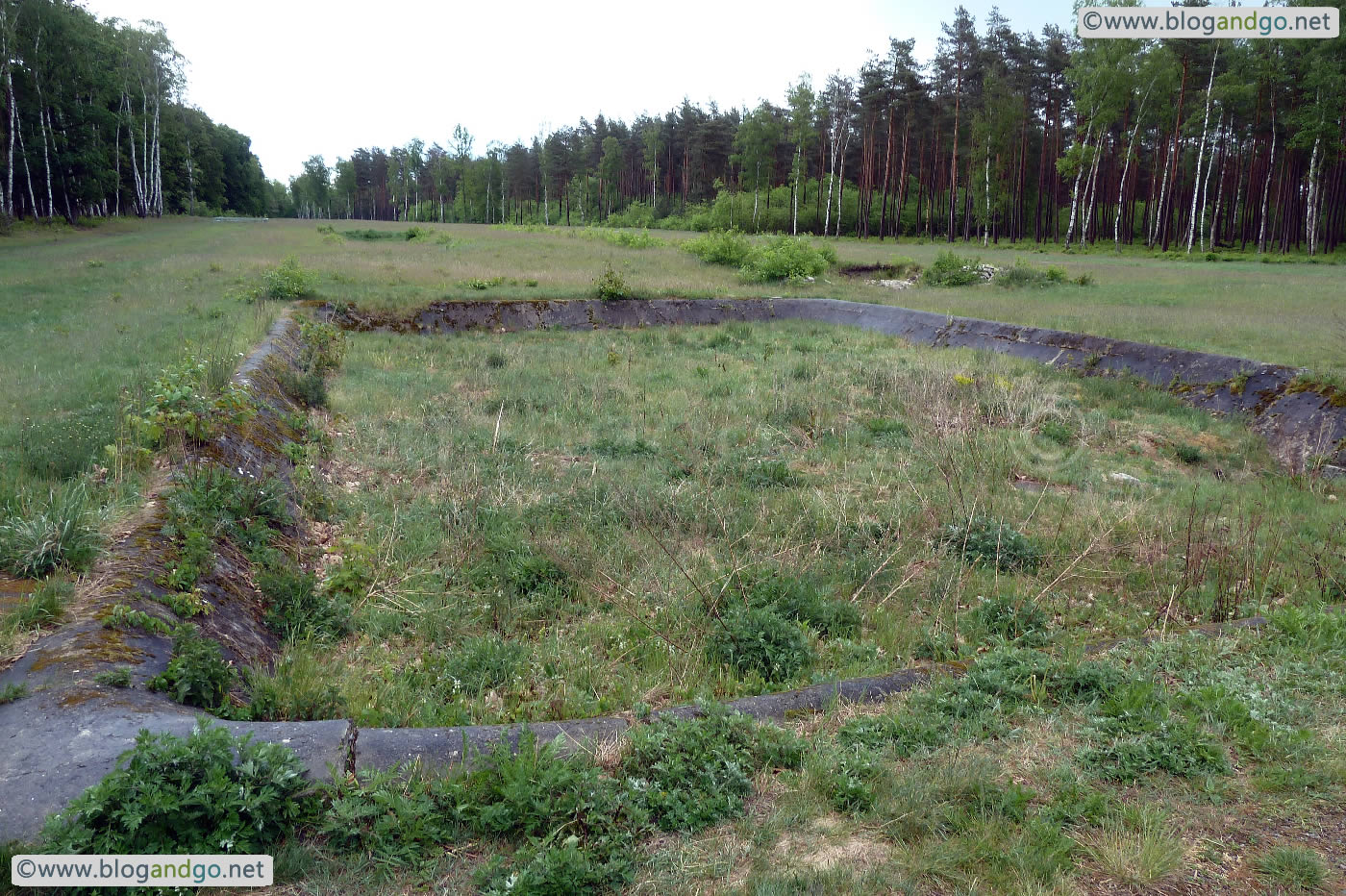 Belsen - Water basin in cookhouse row